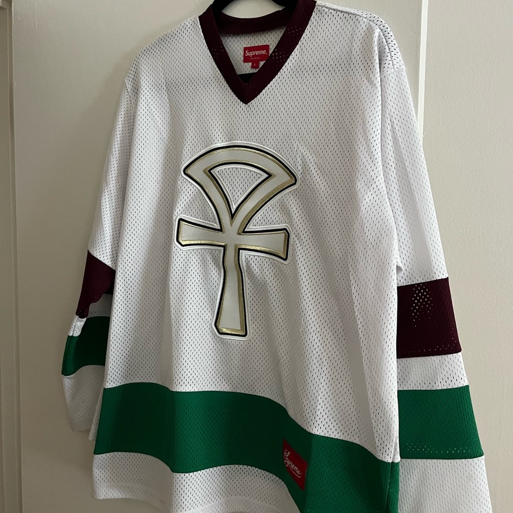 Supreme SS18 Ankh Hockey Jersey Size L